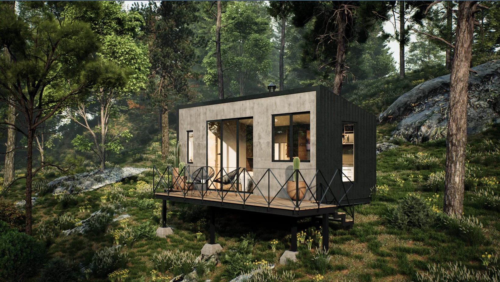 Exterior visualization of Model C07