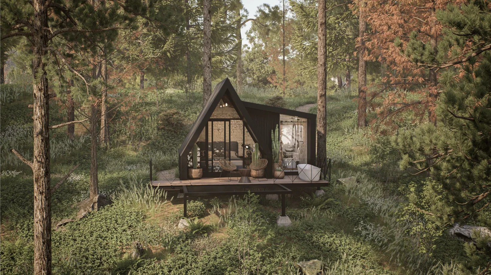 Exterior visualization of Model N01