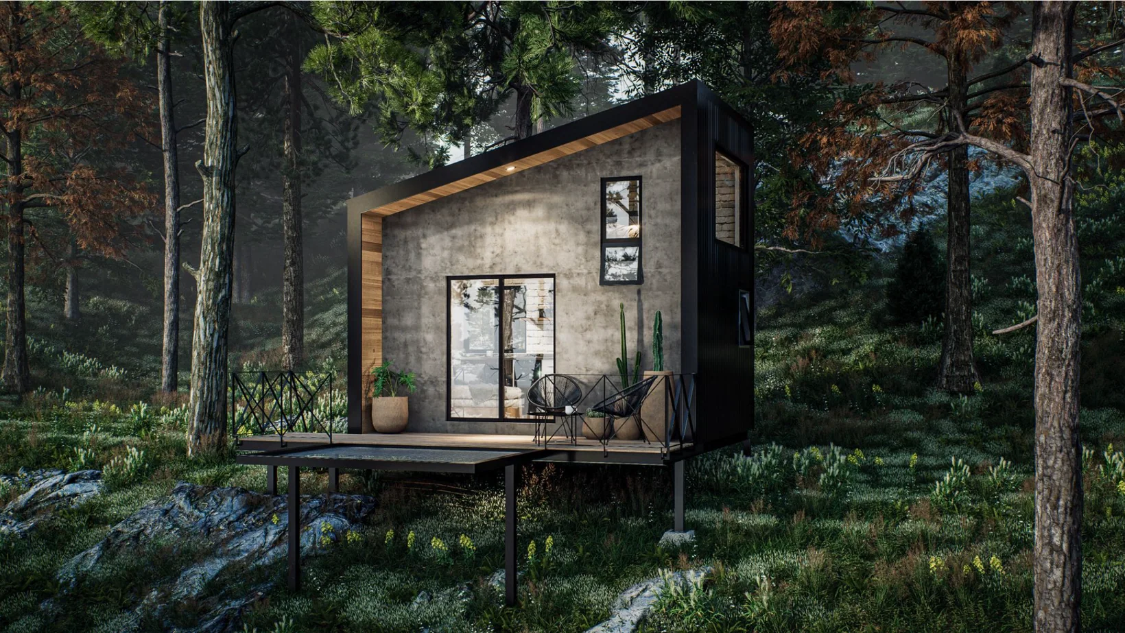 Exterior visualization of Model N02
