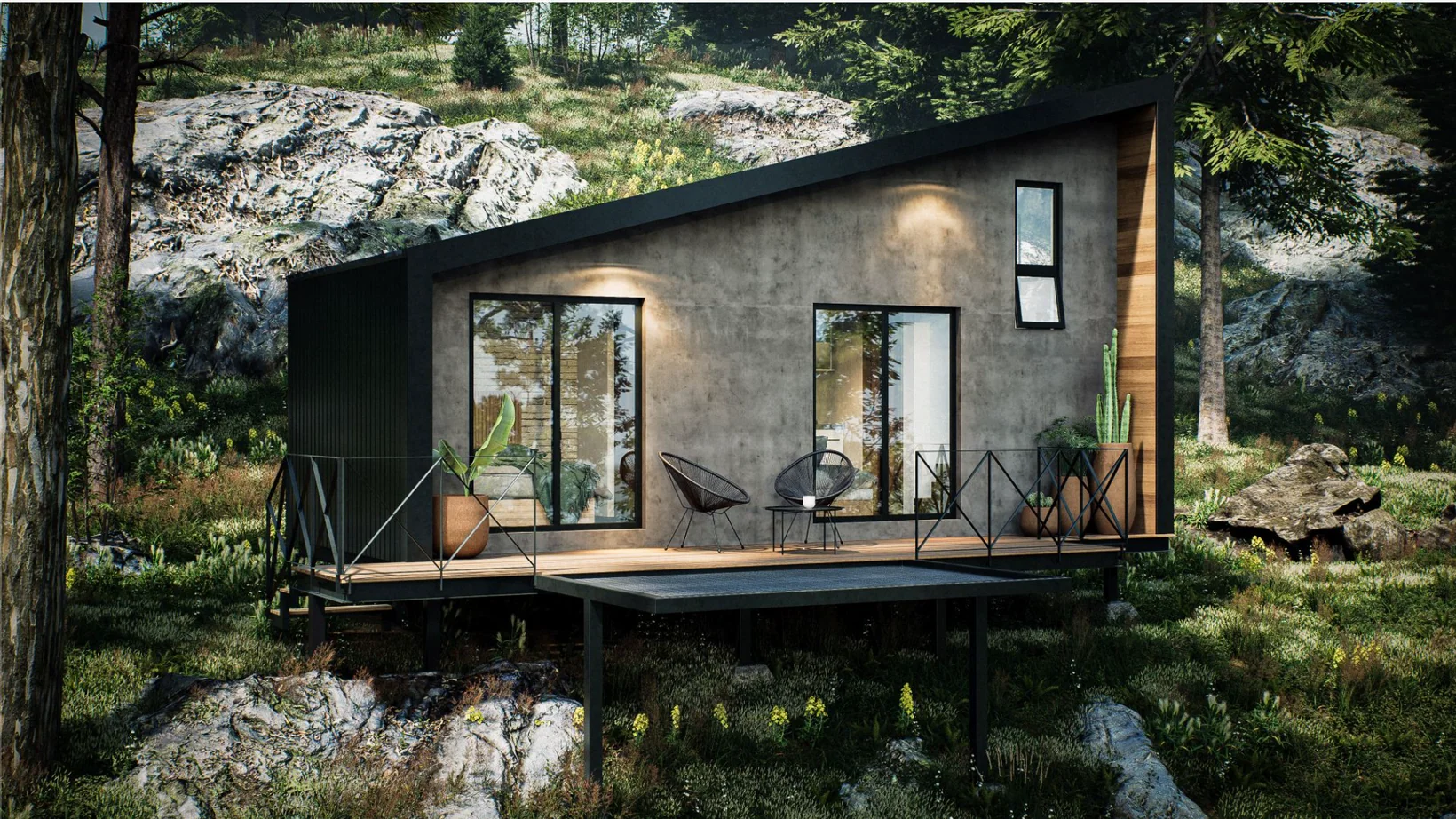 Exterior visualization of Model N03