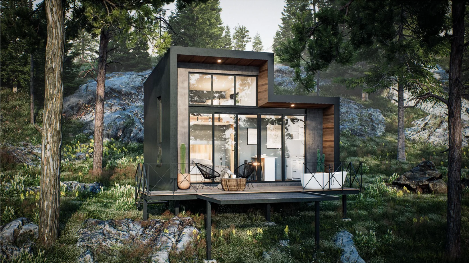 Exterior visualization of Model N04