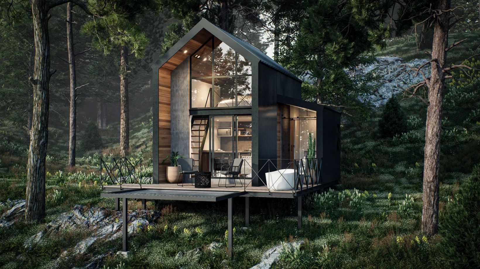Exterior visualization of Model N05